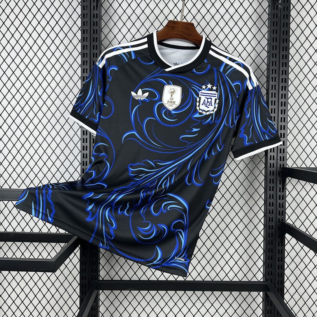 Argentina Soccer Jersey Away Custom Shirt World Cup 2026 thumbnail 10