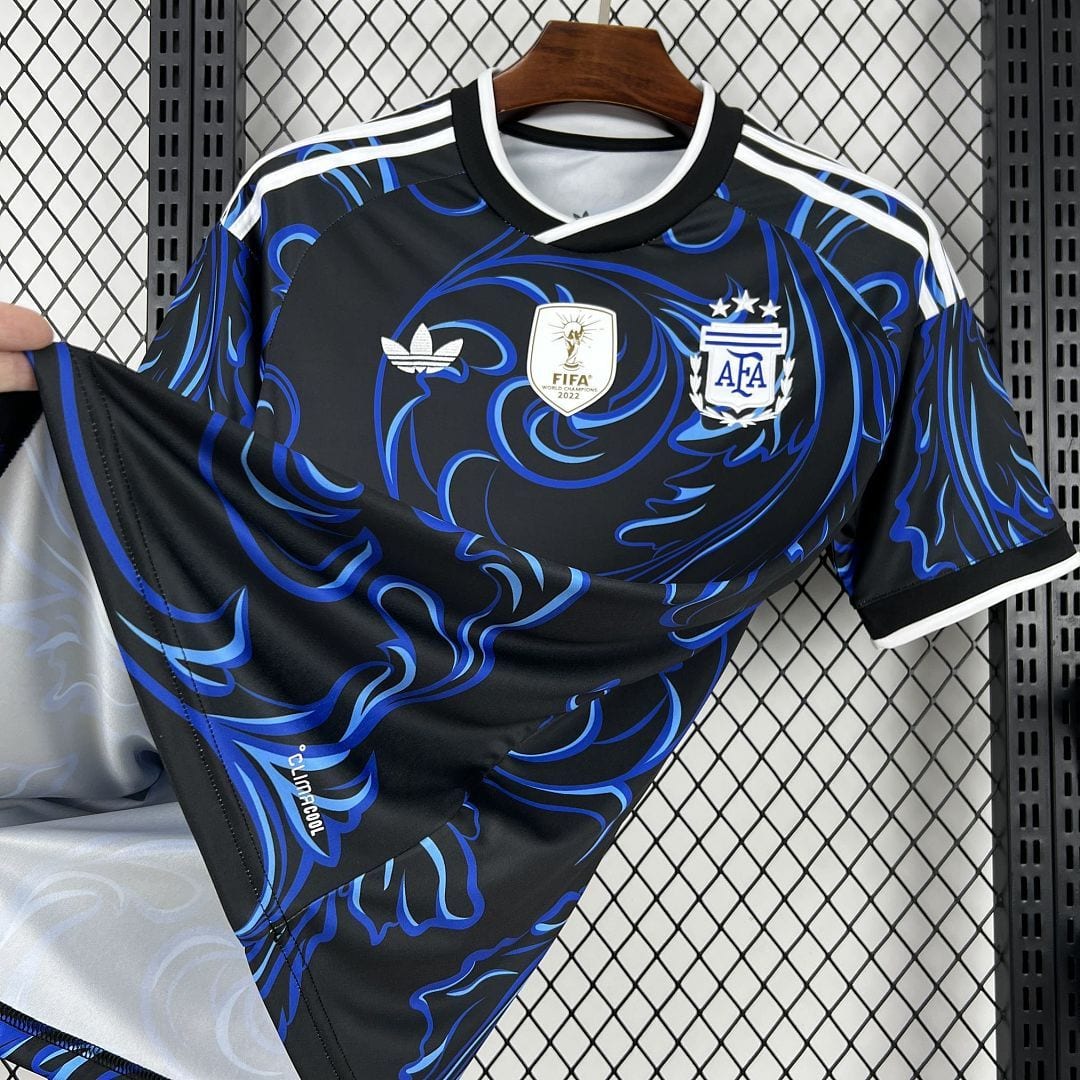 Argentina Soccer Jersey Away Custom Shirt World Cup 2026 thumbnail 7