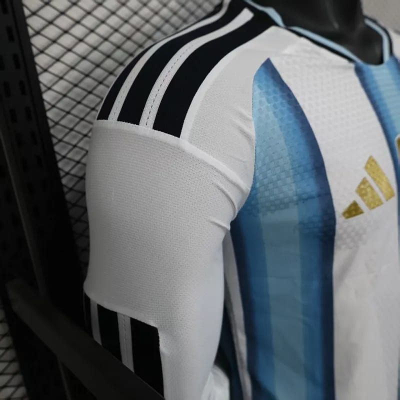 Argentina Authentic Soccer Jersey Home Long Sleeve Shirt World Cup 2026 thumbnail 6