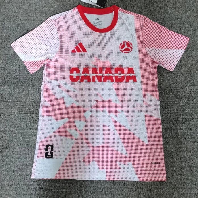 Canada Soccer Jersey World Cup Culture Promotion Custom Shirt 2026 thumbnail 3