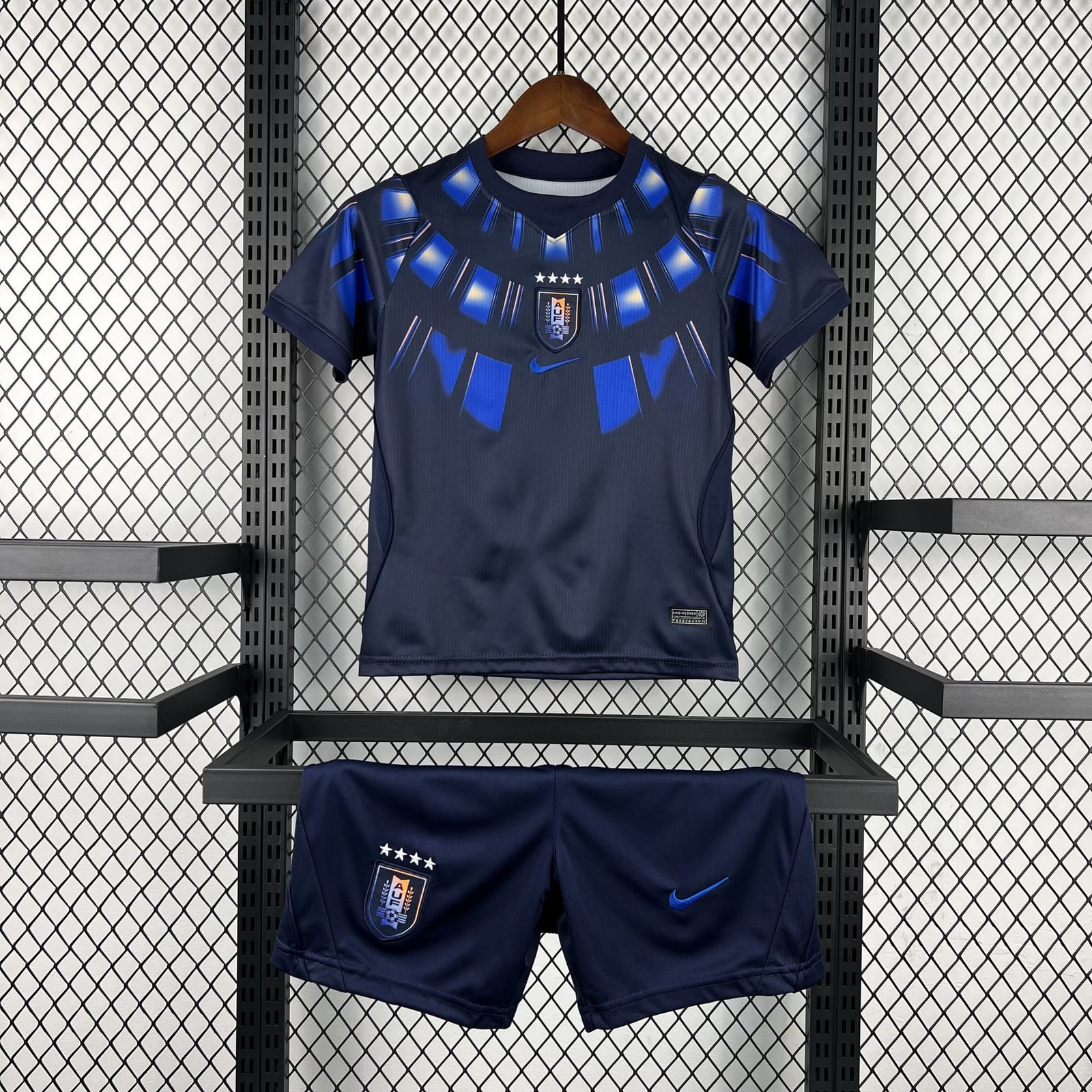 Uruguay Football Jersey Away Kids Kit Jersey+Shorts World Cup 2026 thumbnail 7
