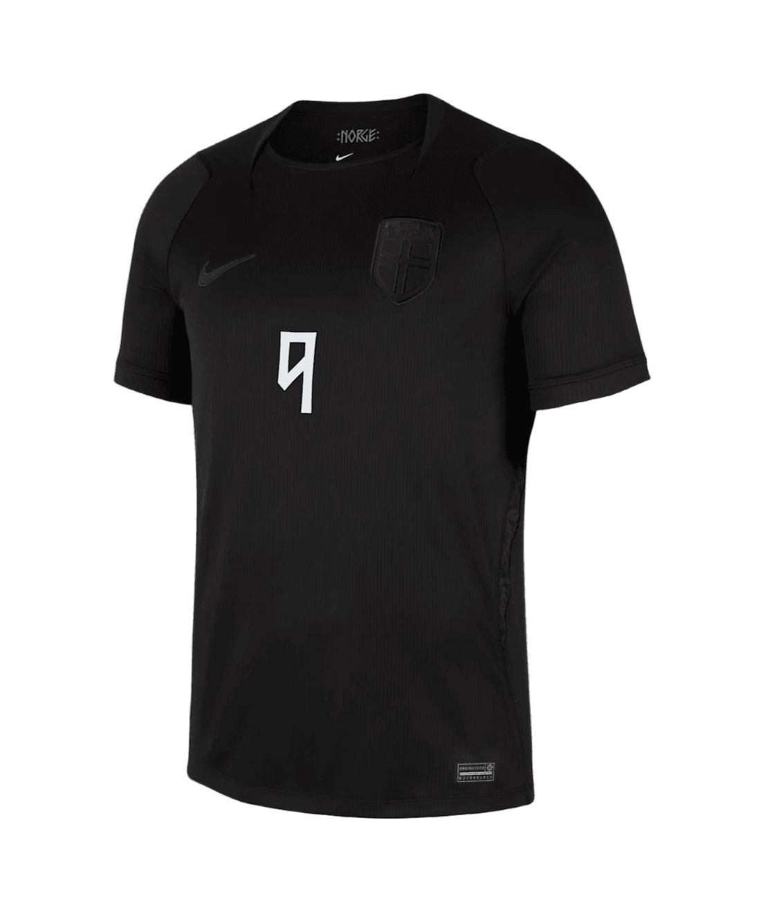 BRAUT HAALAND #9 Norway Football Jersey Away Custom Shirt World Cup 2026 thumbnail 2