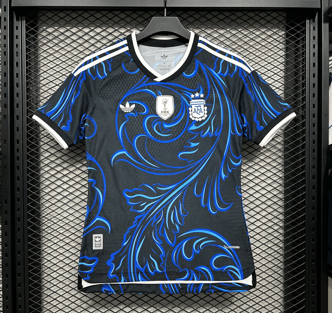 Argentina Authentic Soccer Jersey Women's Away Shirt World Cup 2026 - Player Version thumbnail 1