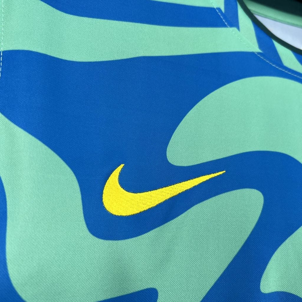 Brazil Soccer Jersey Pre-match Custom Shirt World Cup 2026 thumbnail 3