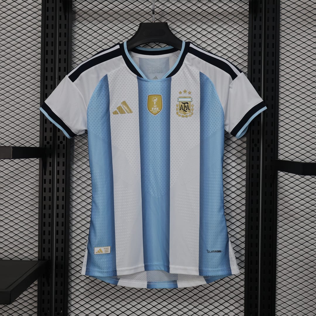 Argentina Authentic Soccer Jersey Women's Home Shirt World Cup 2026 - Player Version thumbnail 1