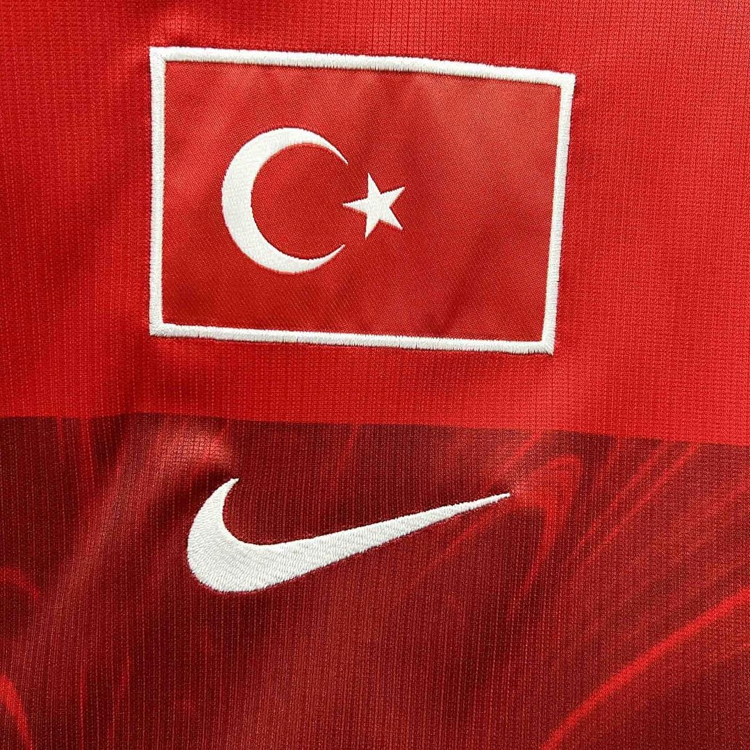Turkey Football Jersey Home Custom Shirt World Cup 2026 thumbnail 3