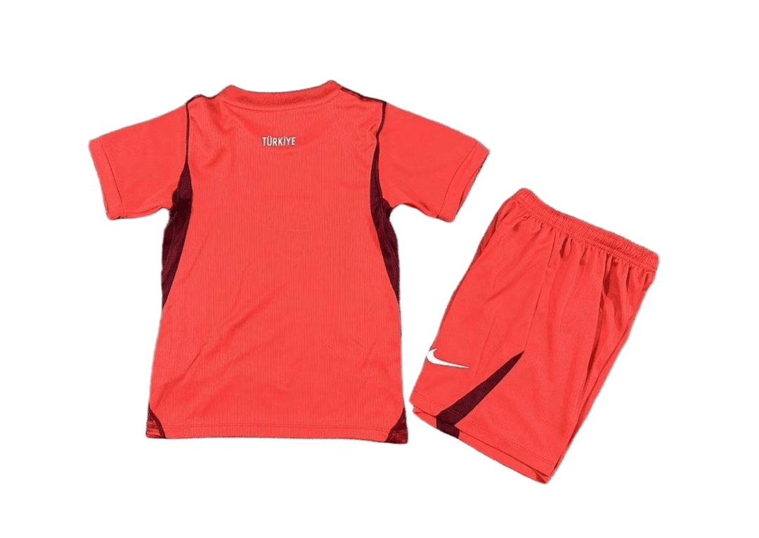 Turkey Football Jersey Home Kids Kit Jersey+Shorts World Cup 2026 thumbnail 2