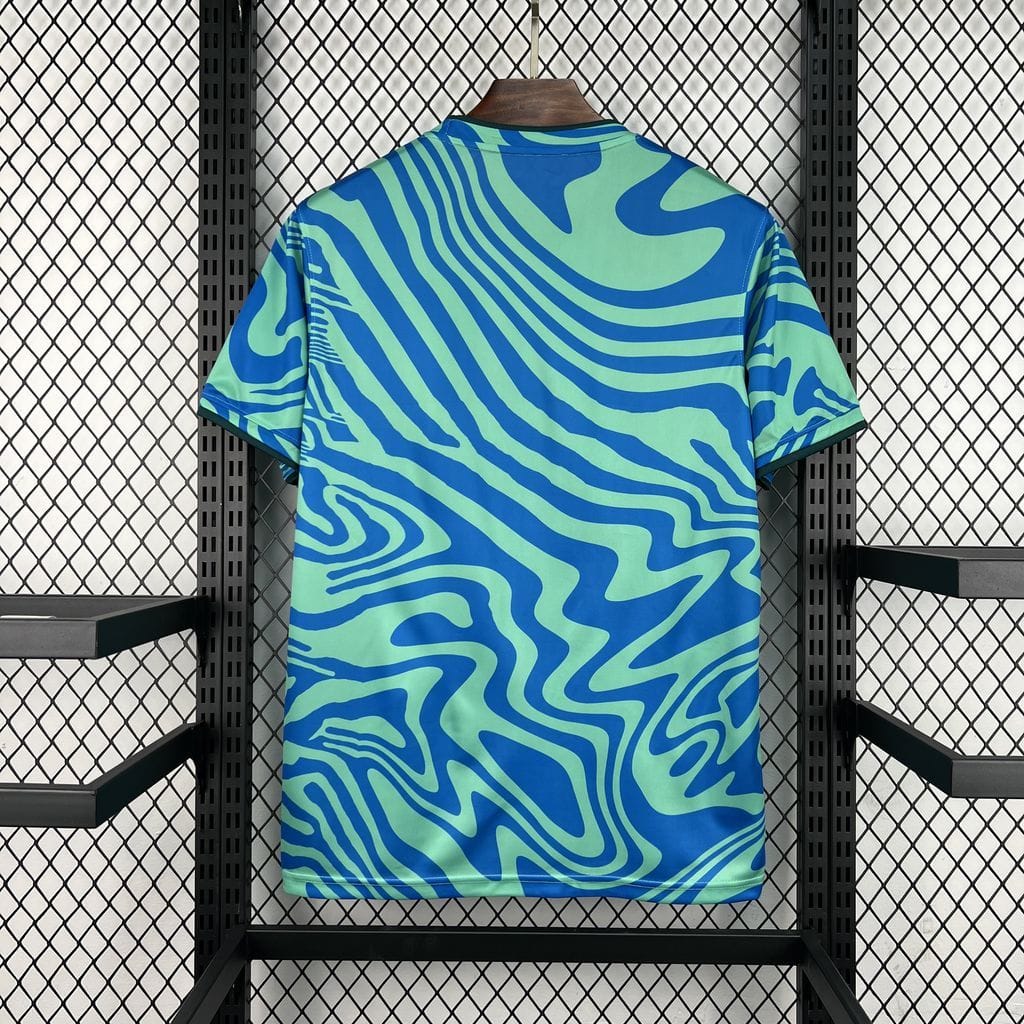 Brazil Soccer Jersey Pre-match Custom Shirt World Cup 2026 thumbnail 2
