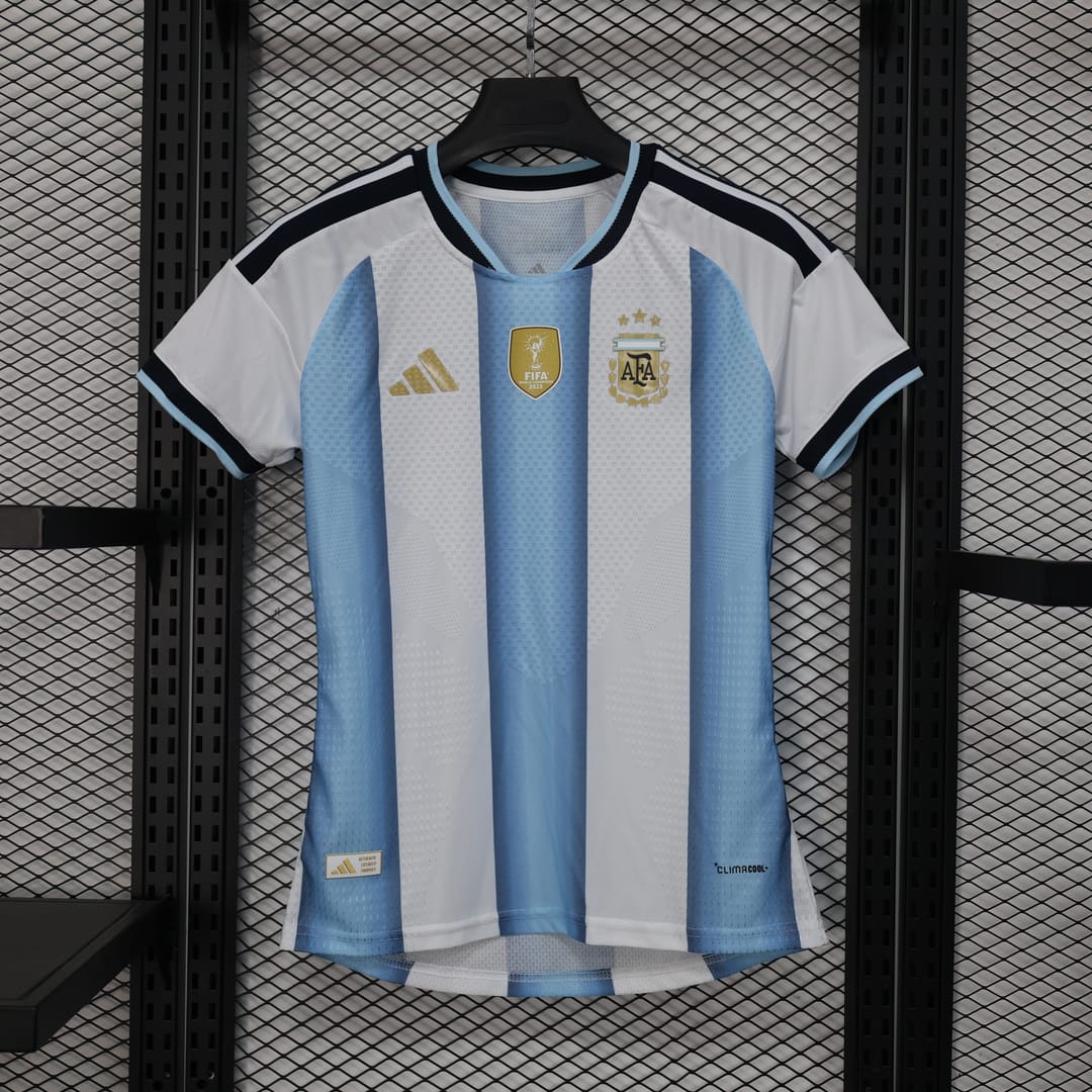 Argentina Authentic Soccer Jersey Women's Home Shirt World Cup 2026 - Player Version thumbnail 11