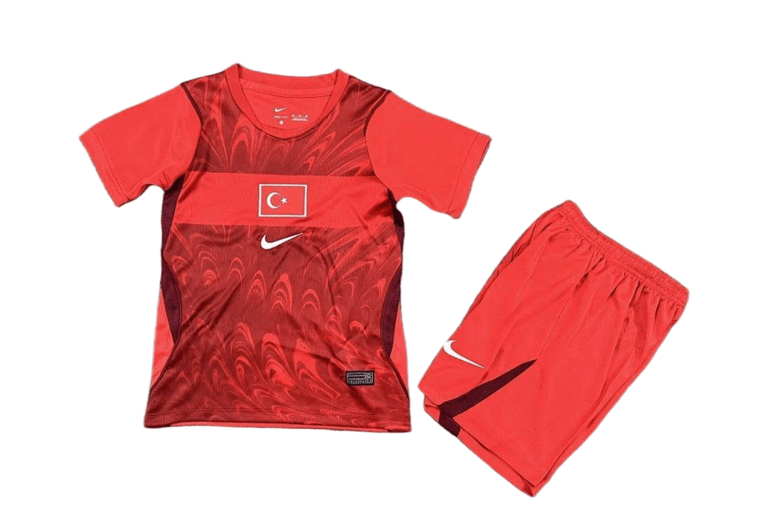 Turkey Football Jersey Home Kids Kit Jersey+Shorts World Cup 2026 thumbnail 3