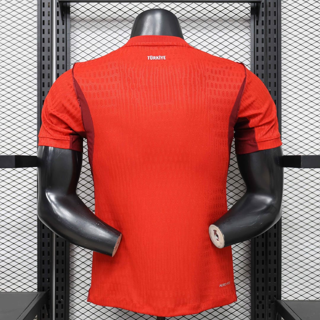 Turkey Authentic Football Jersey Home Shirt World Cup 2026 thumbnail 2