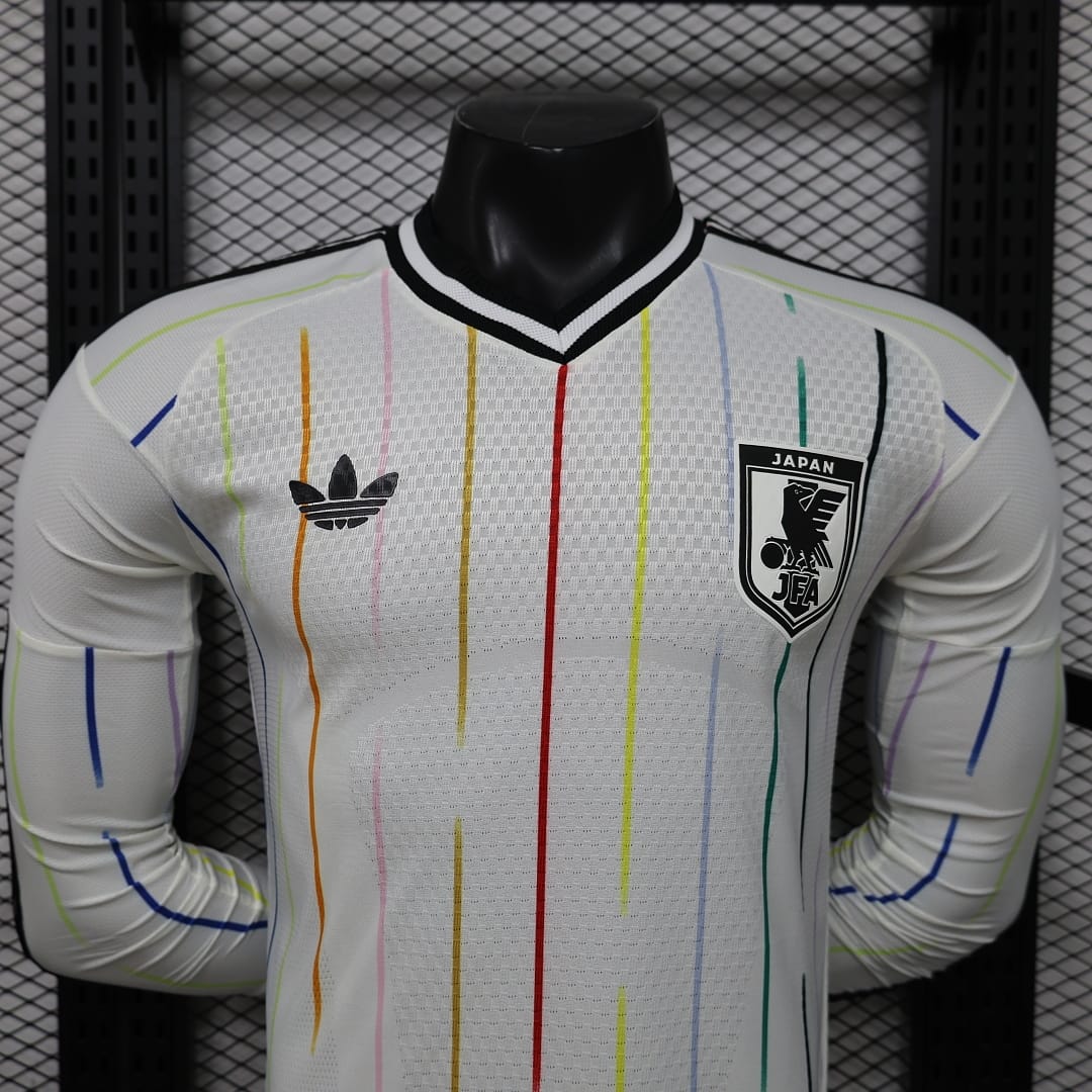 Japan Authentic Soccer Jersey Away Long Sleeve Shirt World Cup 2026 thumbnail 3