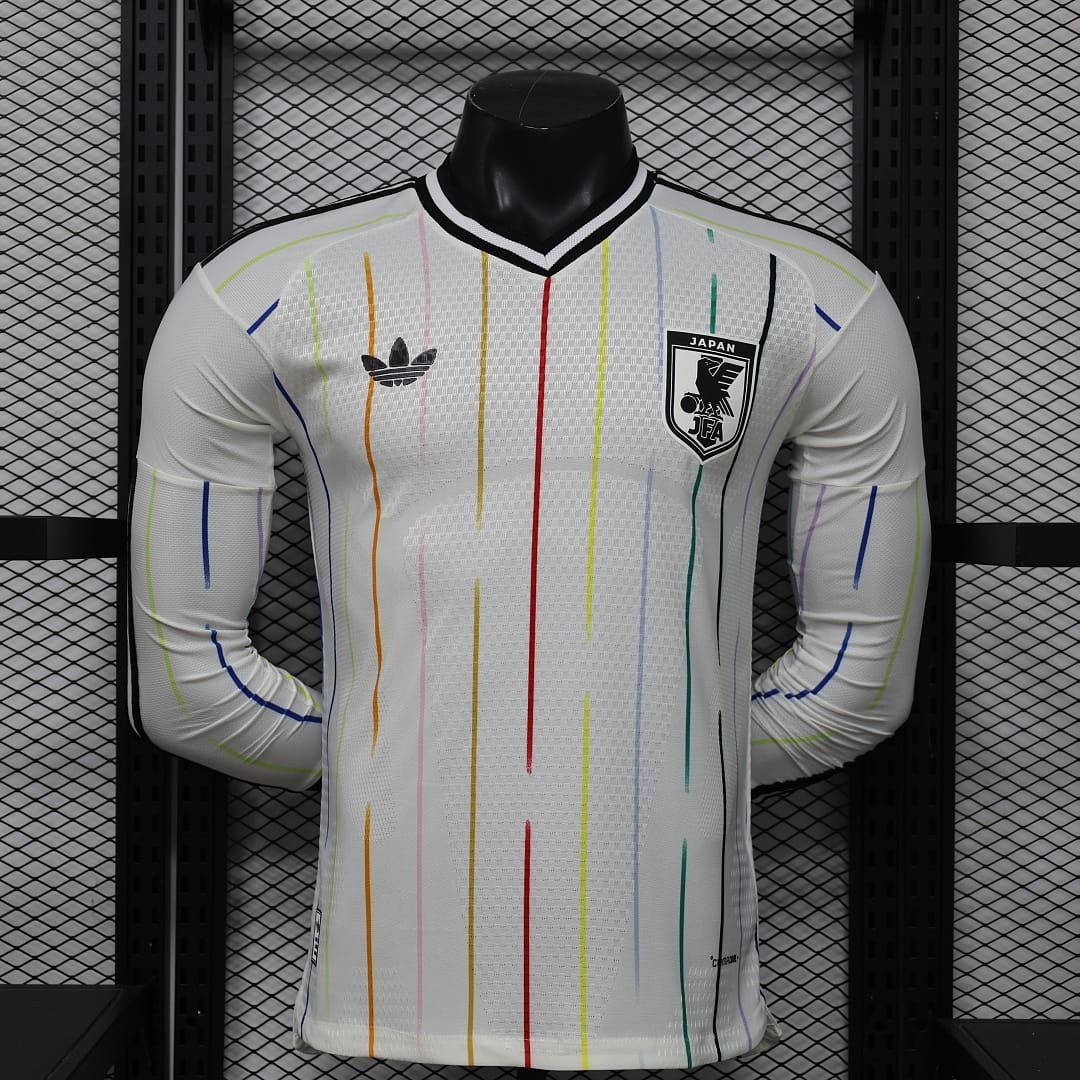 Japan Authentic Soccer Jersey Away Long Sleeve Shirt World Cup 2026 thumbnail 1
