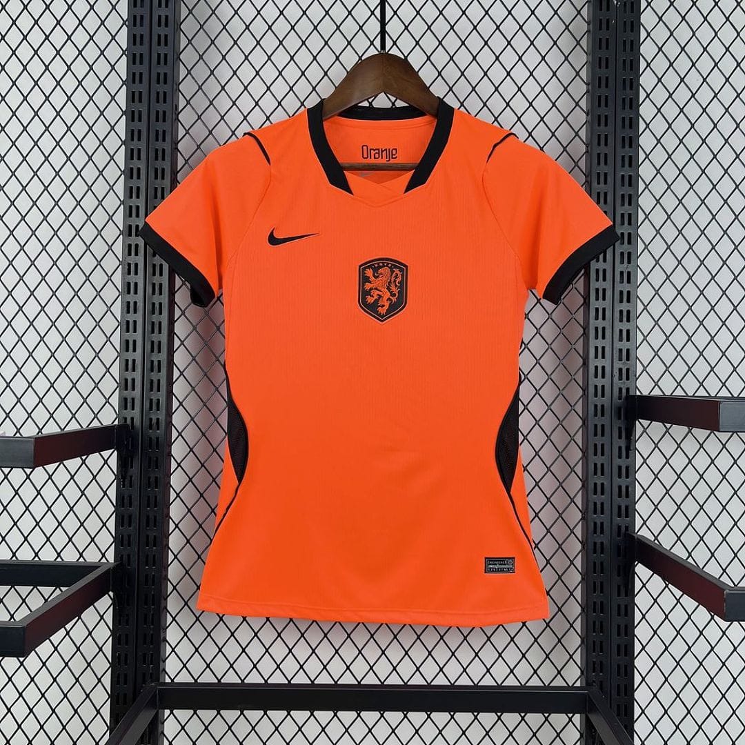 Netherlands Football Jersey Women's Home Custom Shirt World Cup 2026 thumbnail 6