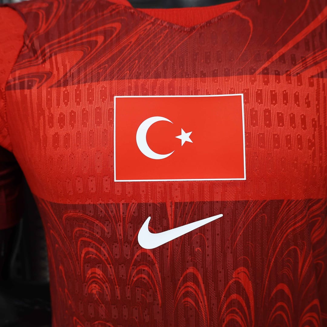 Turkey Authentic Football Jersey Home Shirt World Cup 2026 thumbnail 4