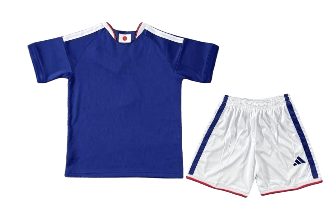 Japan Soccer Jersey Home Kids Kit Jersey+Shorts World Cup 2026 thumbnail 2
