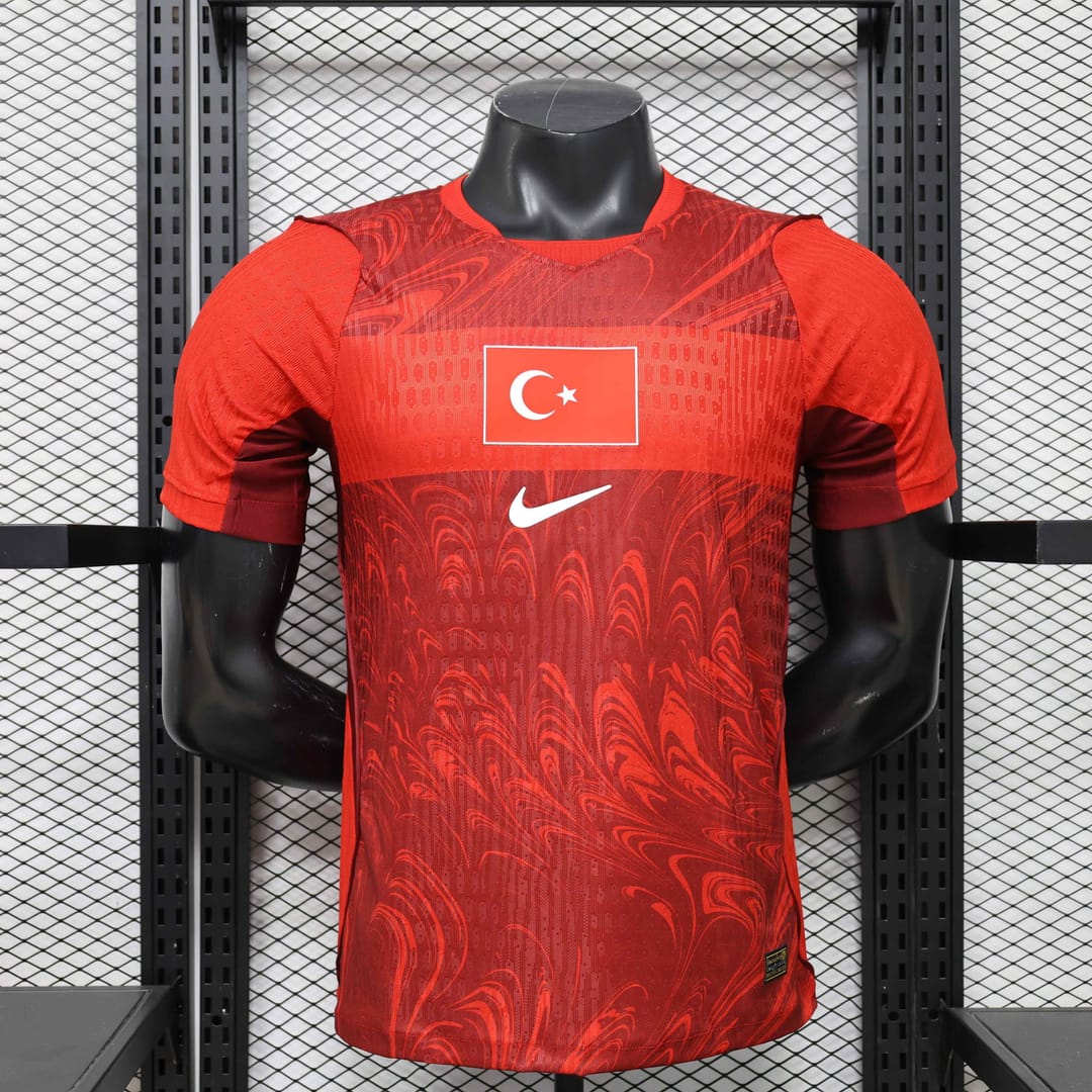 Turkey Authentic Football Jersey Home Shirt World Cup 2026 thumbnail 1