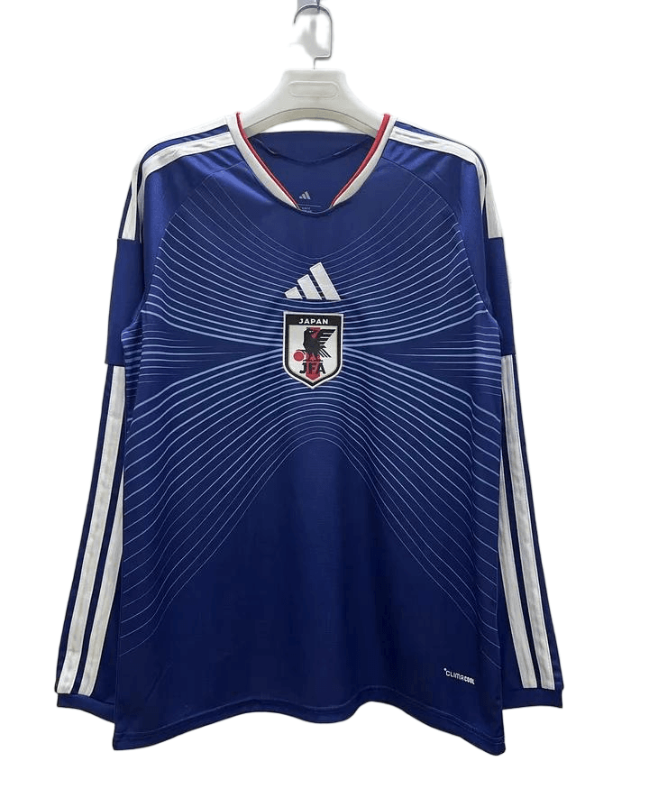 Japan Soccer Jersey Home Long Sleeve Custom Shirt World Cup 2026 thumbnail 1