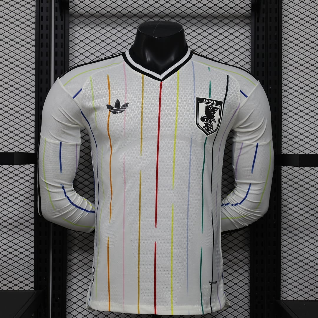 Japan Authentic Soccer Jersey Away Long Sleeve Shirt World Cup 2026 thumbnail 11