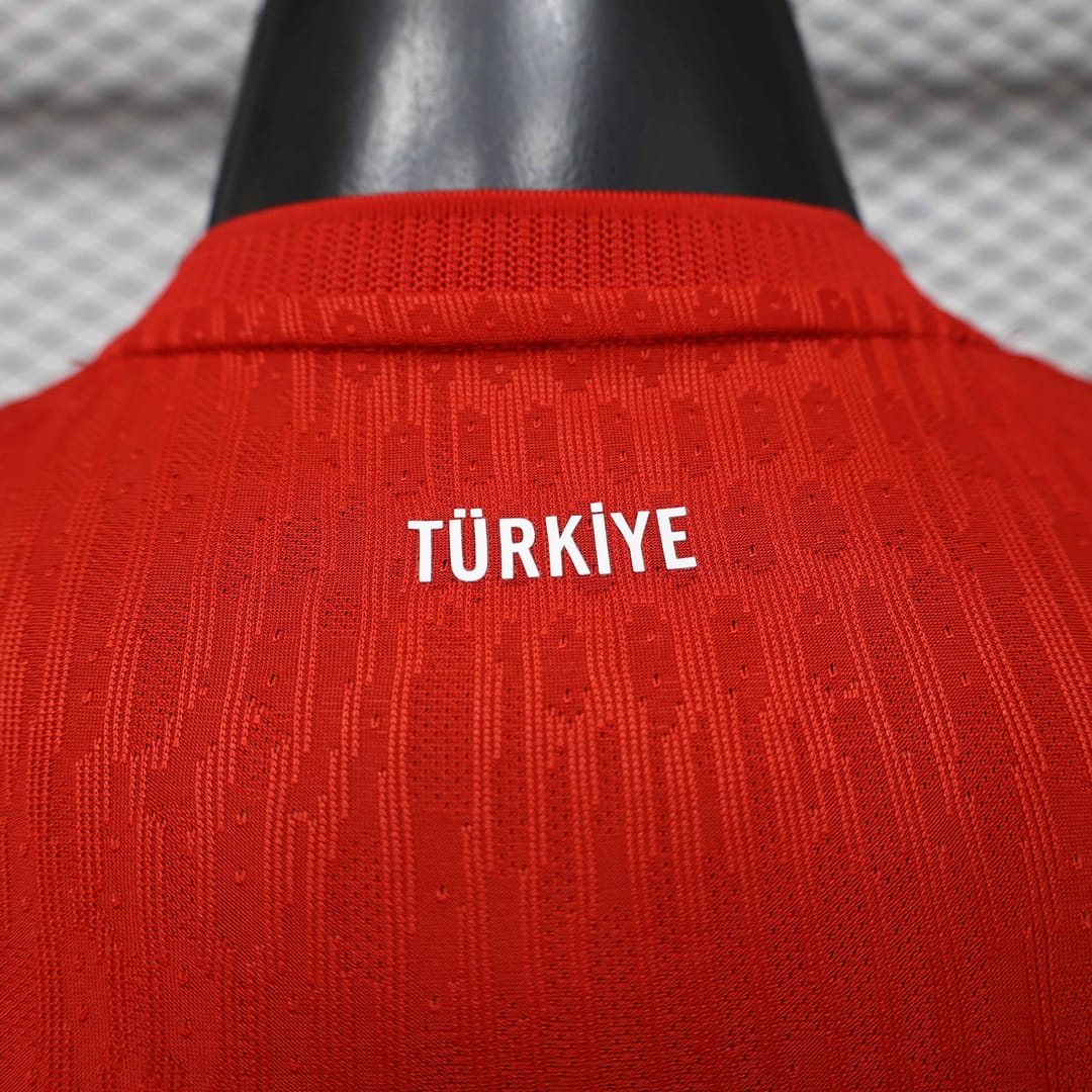 Turkey Authentic Football Jersey Home Shirt World Cup 2026 thumbnail 10