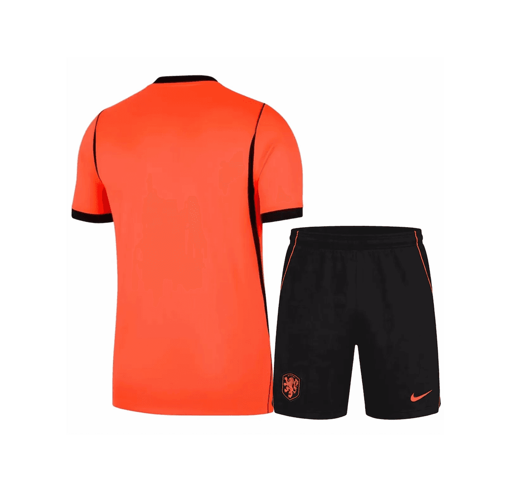 Netherlands Football Jersey Home Kit Jersey+Shorts World Cup 2026 thumbnail 2