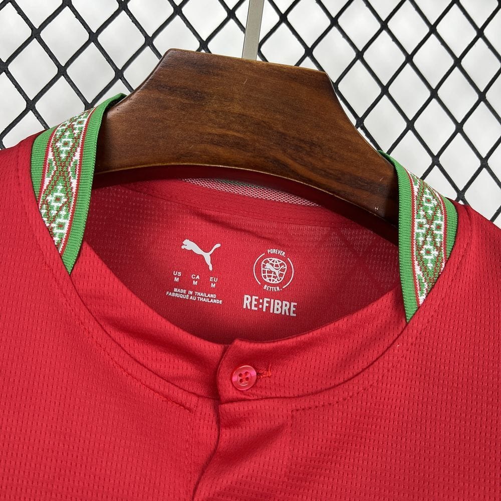 Morocco Soccer Jersey Home Custom Shirt 2026-27 World Cup thumbnail 3