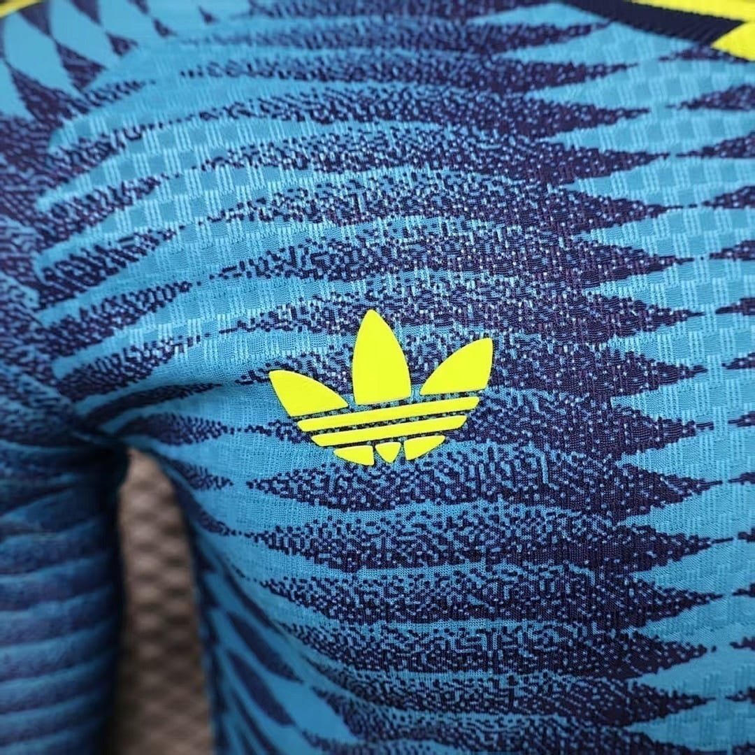 Colombia Authentic Soccer Jersey Away Long Sleeve Shirt World Cup 2026 thumbnail 4