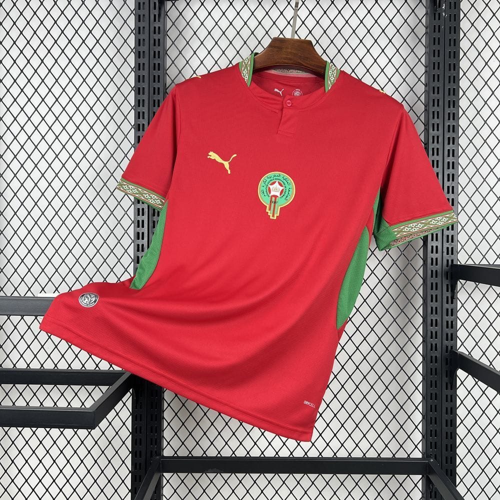 Morocco Soccer Jersey Home Custom Shirt 2026-27 World Cup thumbnail 8