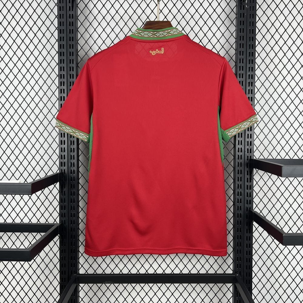 Morocco Soccer Jersey Home Custom Shirt 2026-27 World Cup thumbnail 2