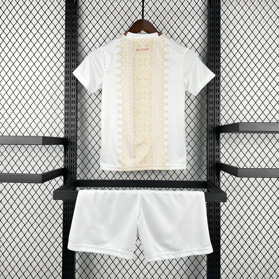 Morocco Soccer Jersey Away Kids Kit Jersey+Shorts 2026 World Cup thumbnail 2