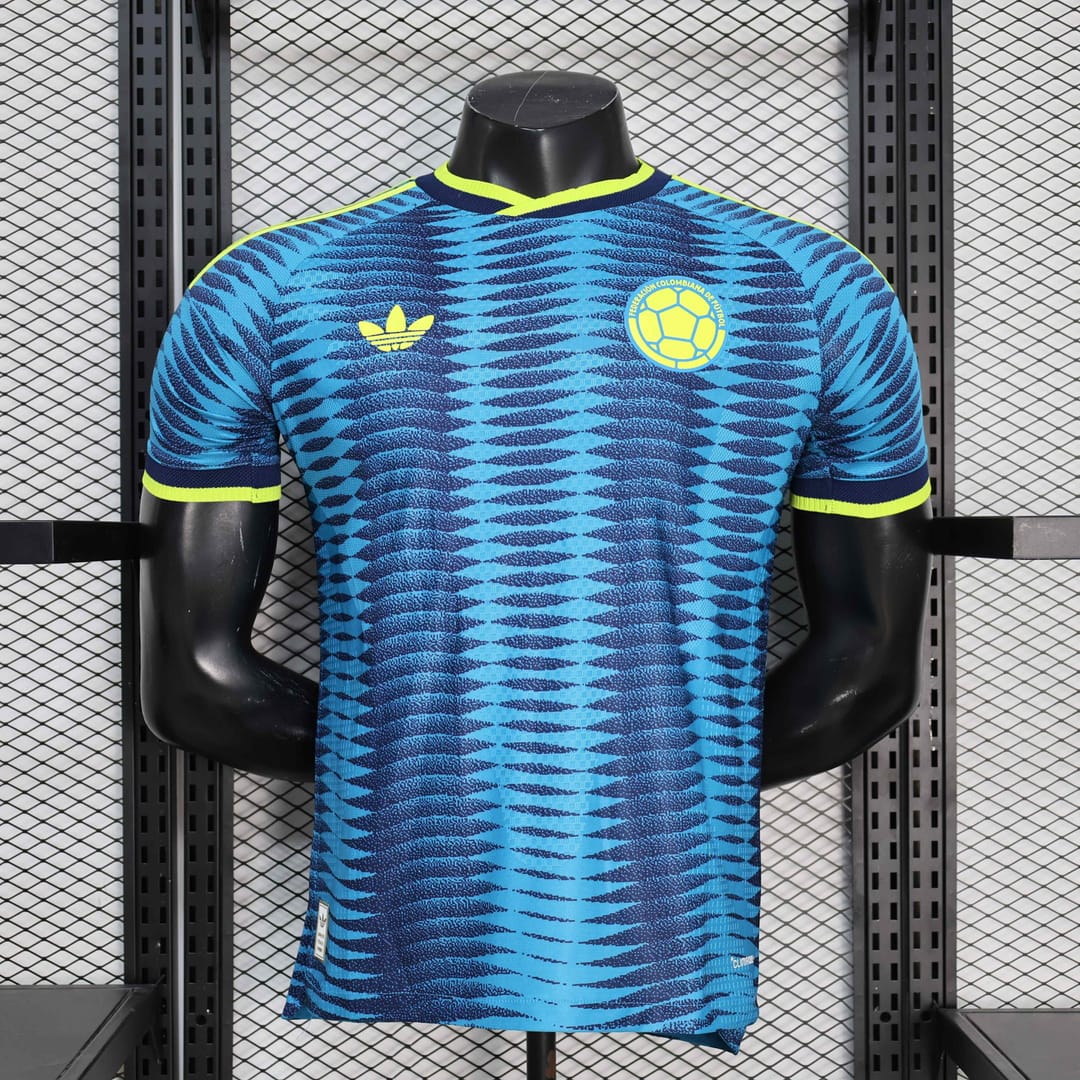 Colombia Authentic Soccer Jersey Away Shirt World Cup 2026 thumbnail 1