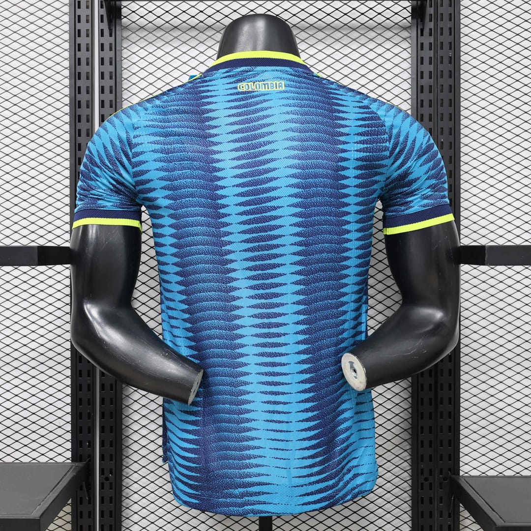 Colombia Authentic Soccer Jersey Away Shirt World Cup 2026 thumbnail 2