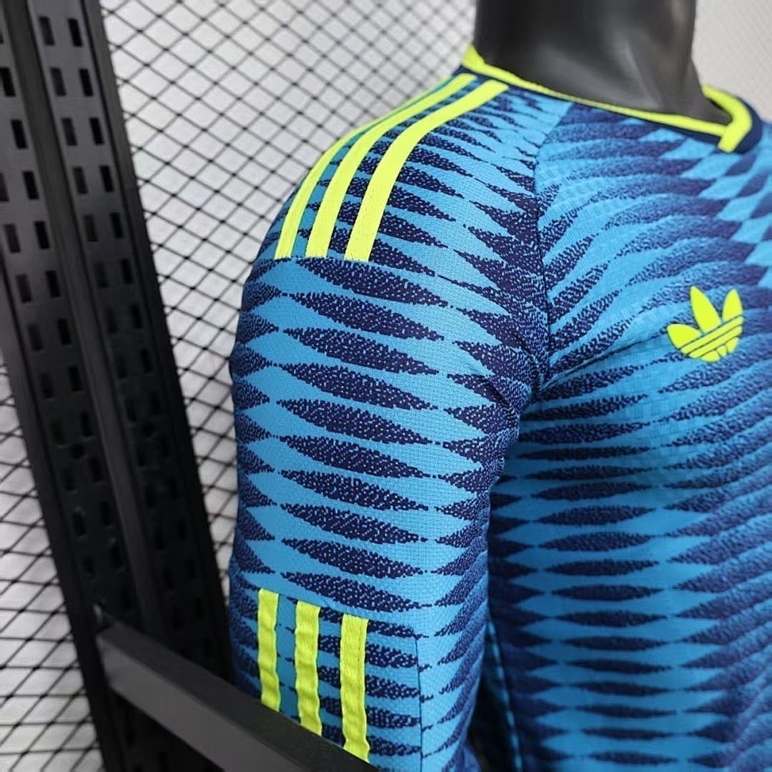 Colombia Authentic Soccer Jersey Away Long Sleeve Shirt World Cup 2026 thumbnail 6