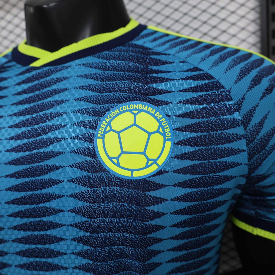 Colombia Authentic Soccer Jersey Away Shirt World Cup 2026 thumbnail 5