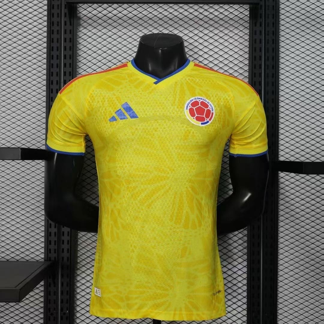 Colombia Authentic Soccer Jersey Home Shirt World Cup 2026 thumbnail 7