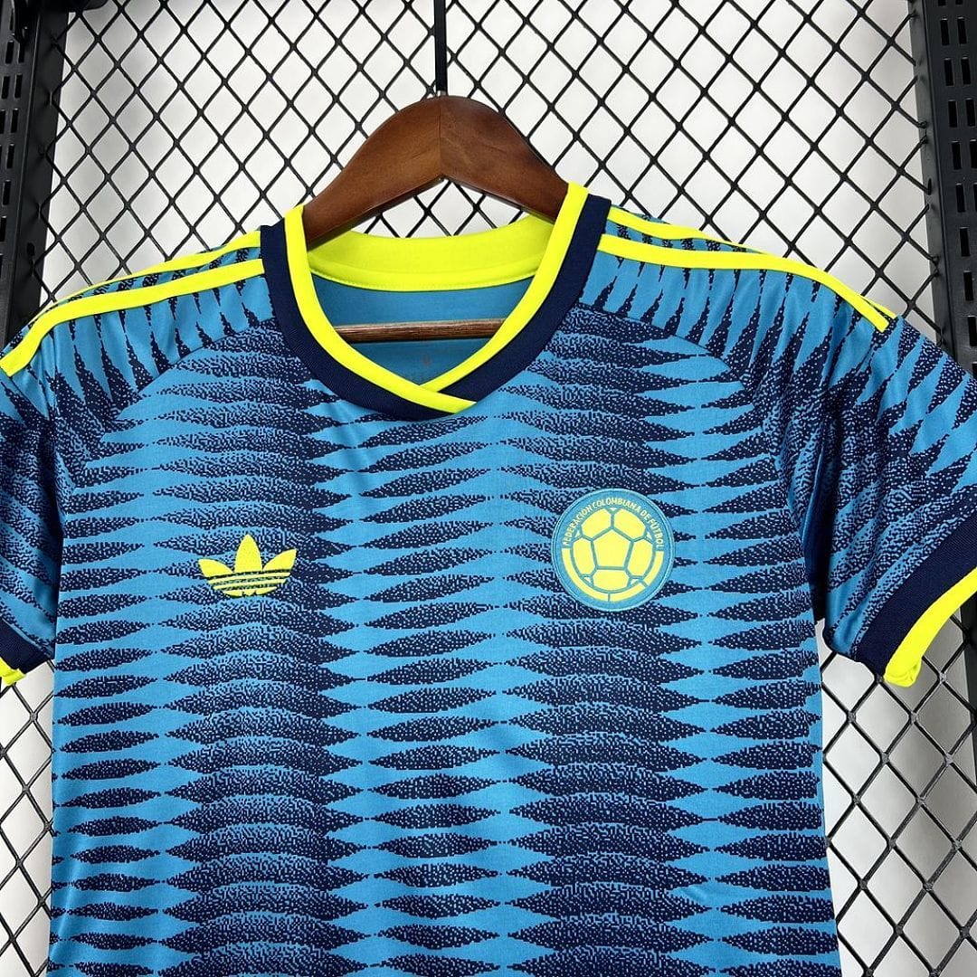 Colombia Soccer Jersey Women's Away Custom Shirt World Cup 2026 thumbnail 4