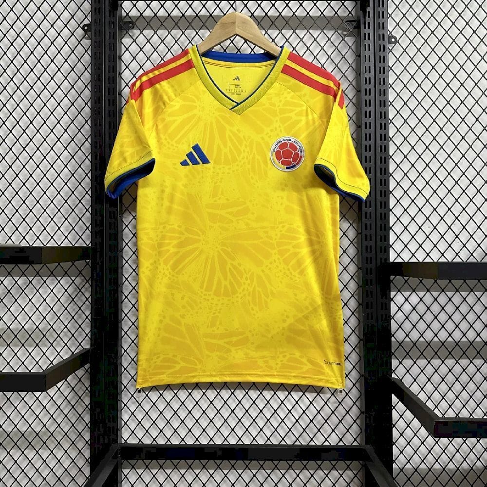 Colombia Soccer Jersey Home Custom Shirt World Cup 2026 thumbnail 7