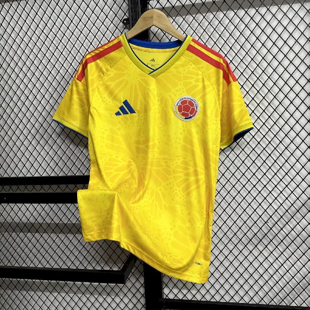 Colombia Soccer Jersey Home Custom Shirt World Cup 2026 thumbnail 3