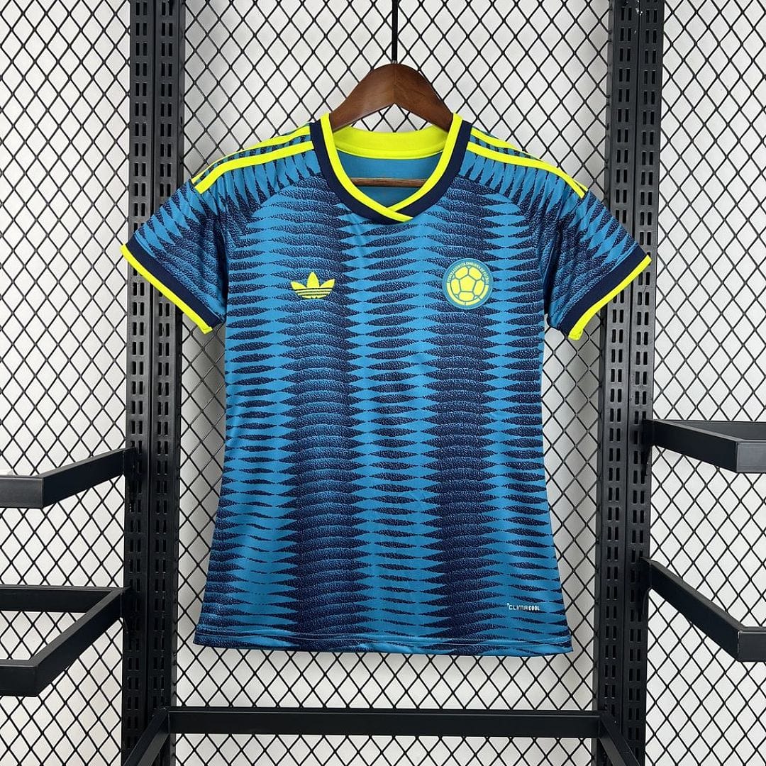 Colombia Soccer Jersey Women's Away Custom Shirt World Cup 2026 thumbnail 5