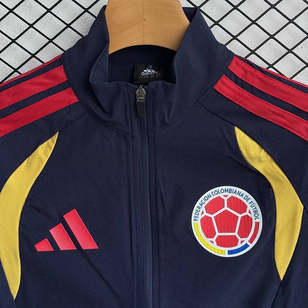 Colombia Windbreaker With Pants Navy 2026 World Cup thumbnail 3