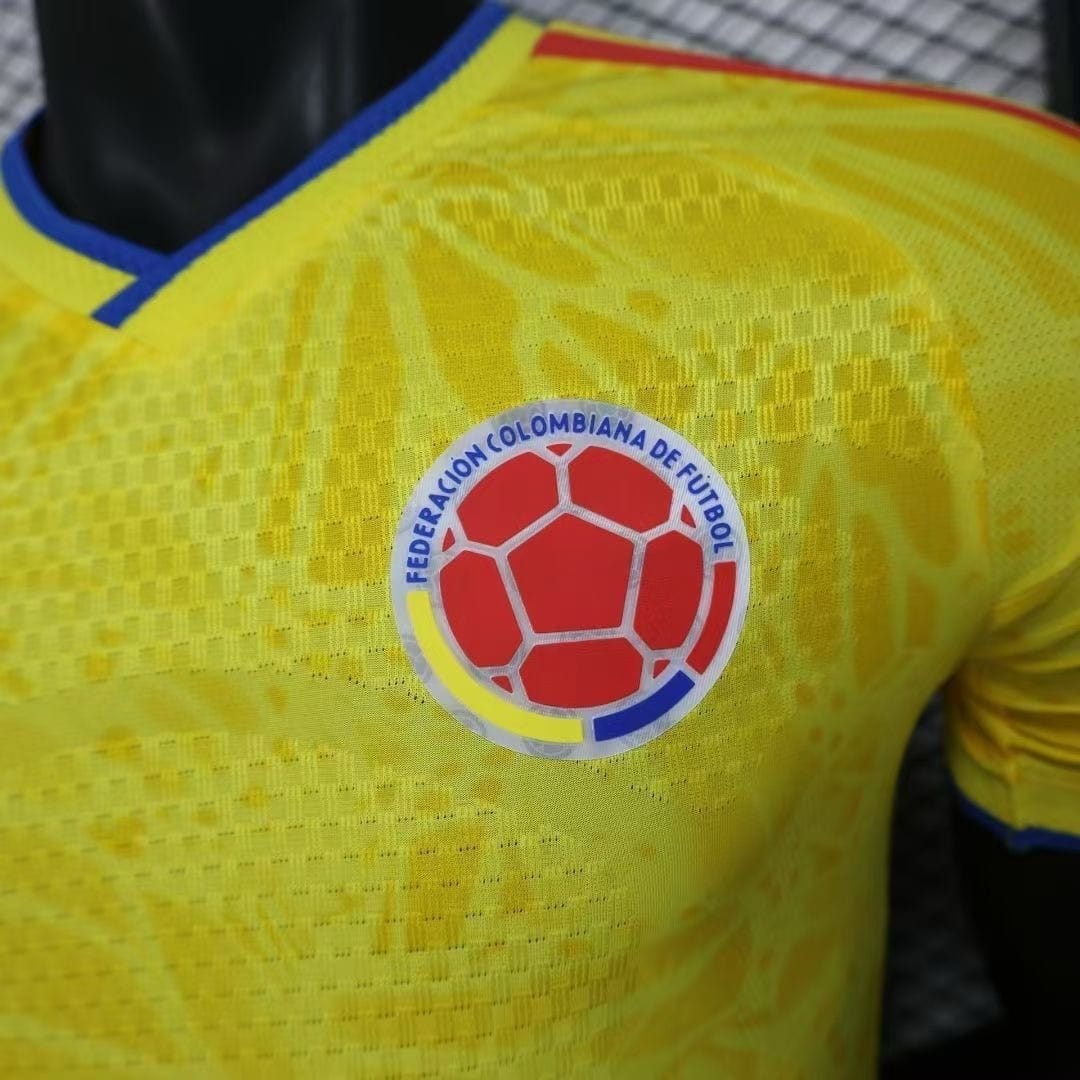 Colombia Authentic Soccer Jersey Home Shirt World Cup 2026 thumbnail 5