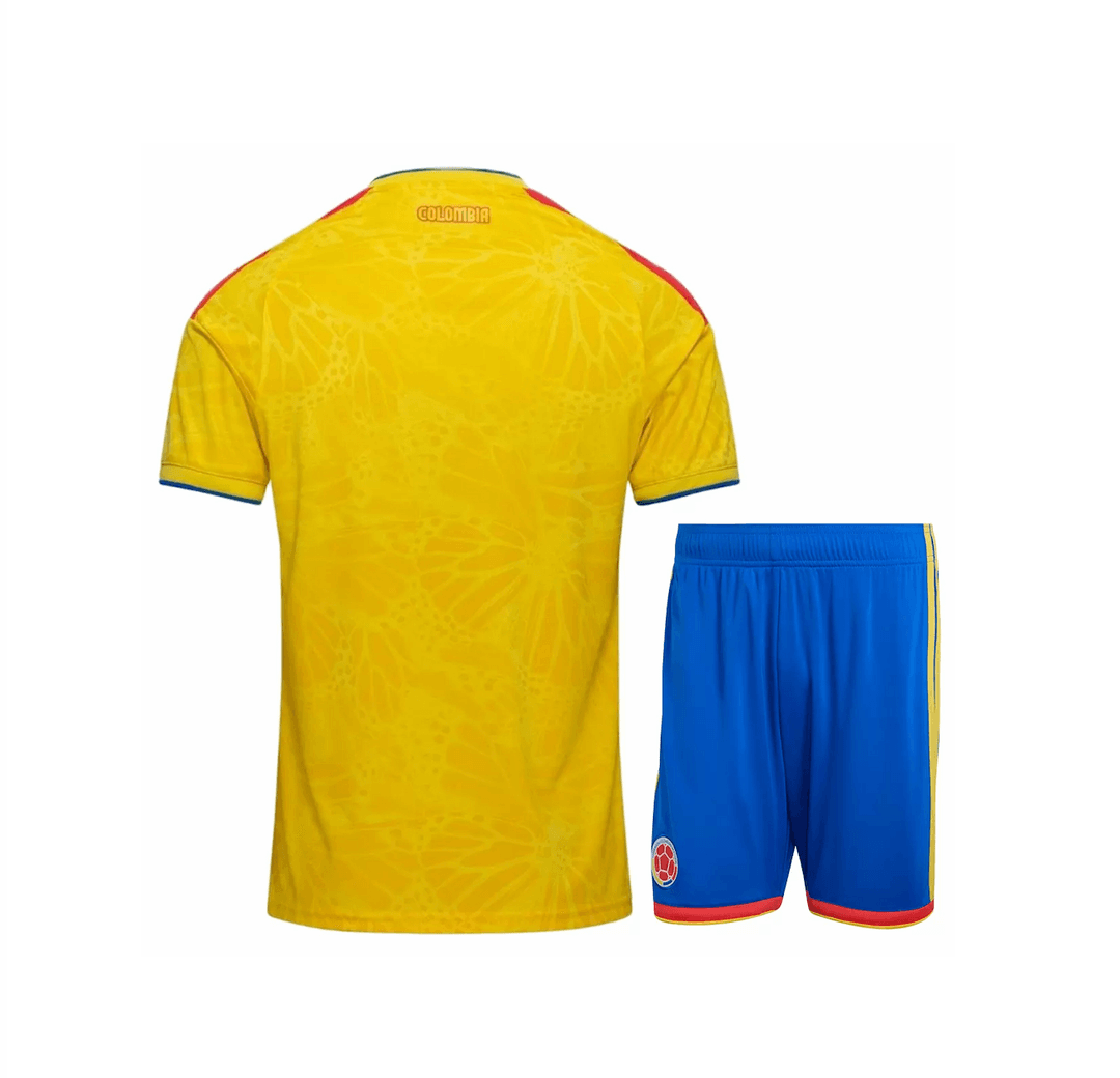 Colombia Soccer Jersey Home Kit Jersey+Shorts World Cup 2026 thumbnail 2