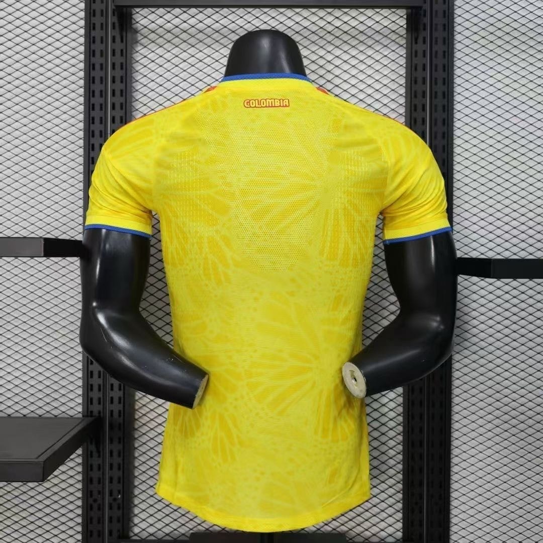 Colombia Authentic Soccer Jersey Home Shirt World Cup 2026 thumbnail 2