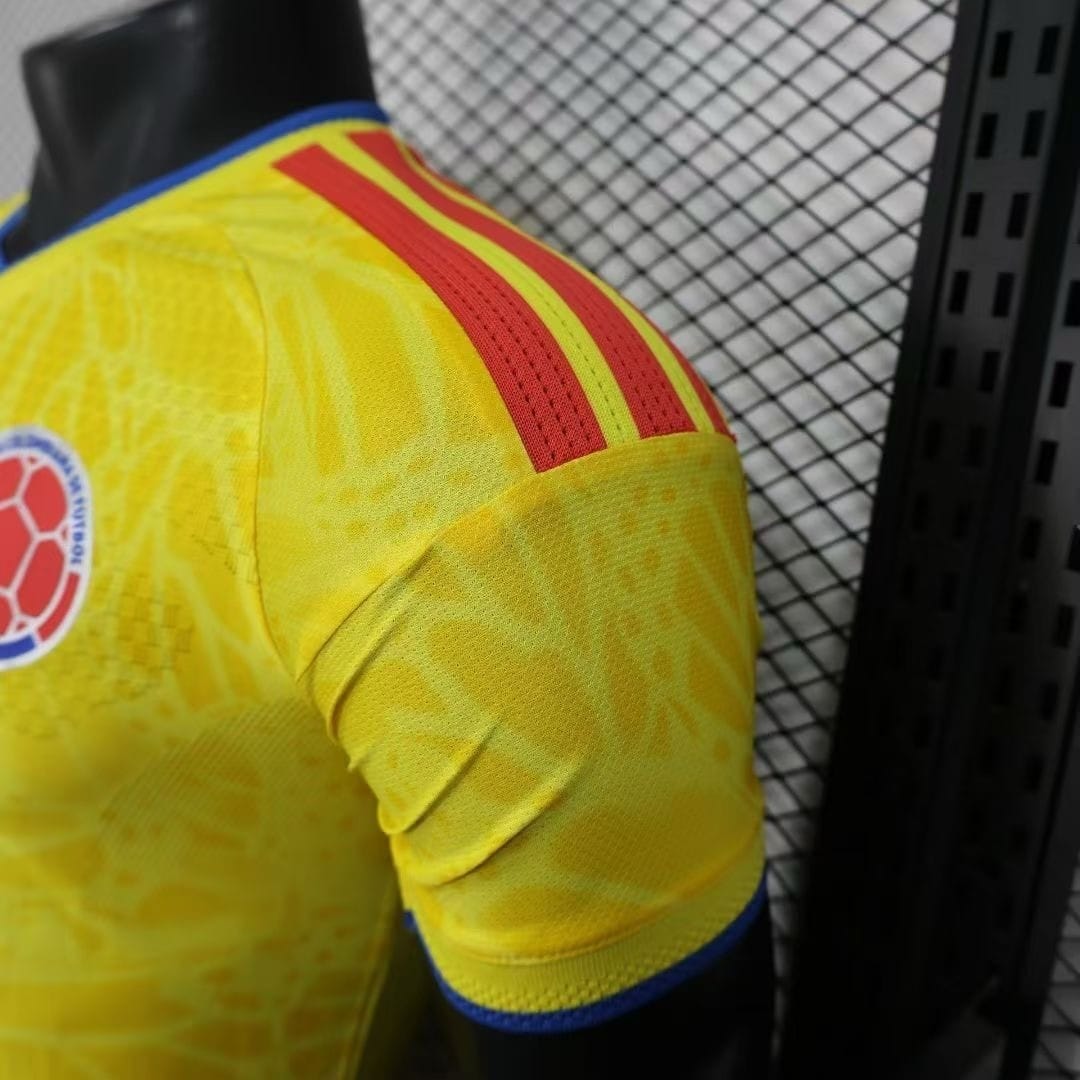 Colombia Authentic Soccer Jersey Home Shirt World Cup 2026 thumbnail 6