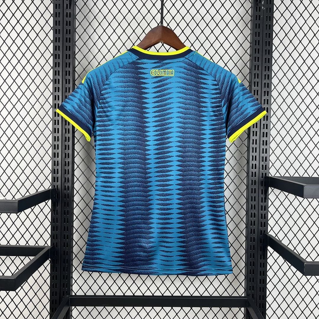 Colombia Soccer Jersey Women's Away Custom Shirt World Cup 2026 thumbnail 2