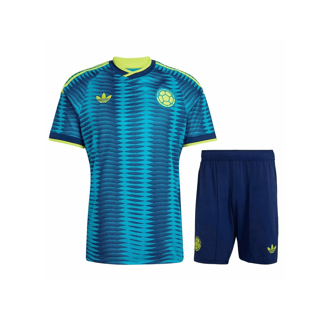 Colombia Soccer Jersey Away Kit Jersey+Shorts World Cup 2026 thumbnail 1