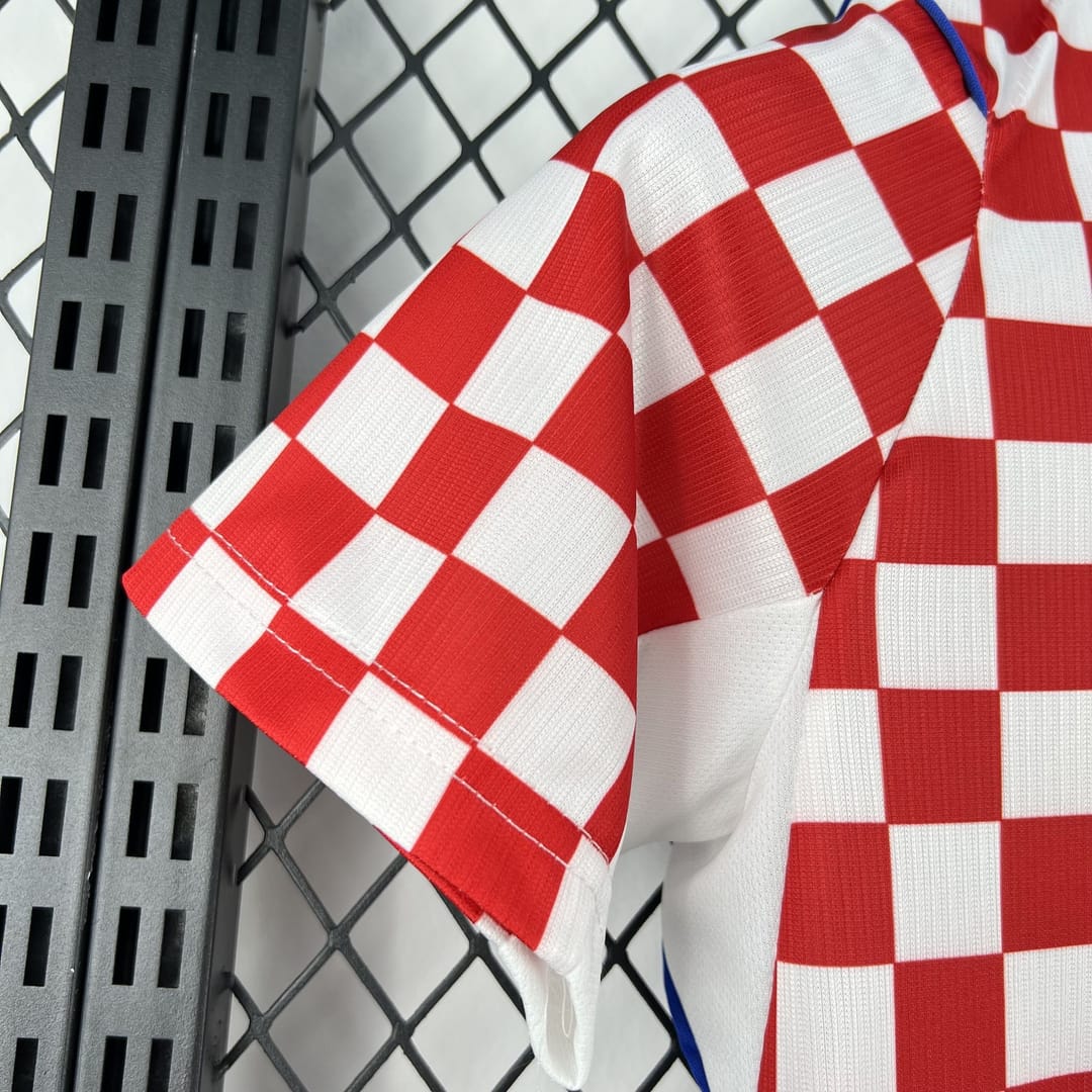 Croatia Football Jersey Home Kids Kit Jersey+Shorts World Cup 2026 thumbnail 6