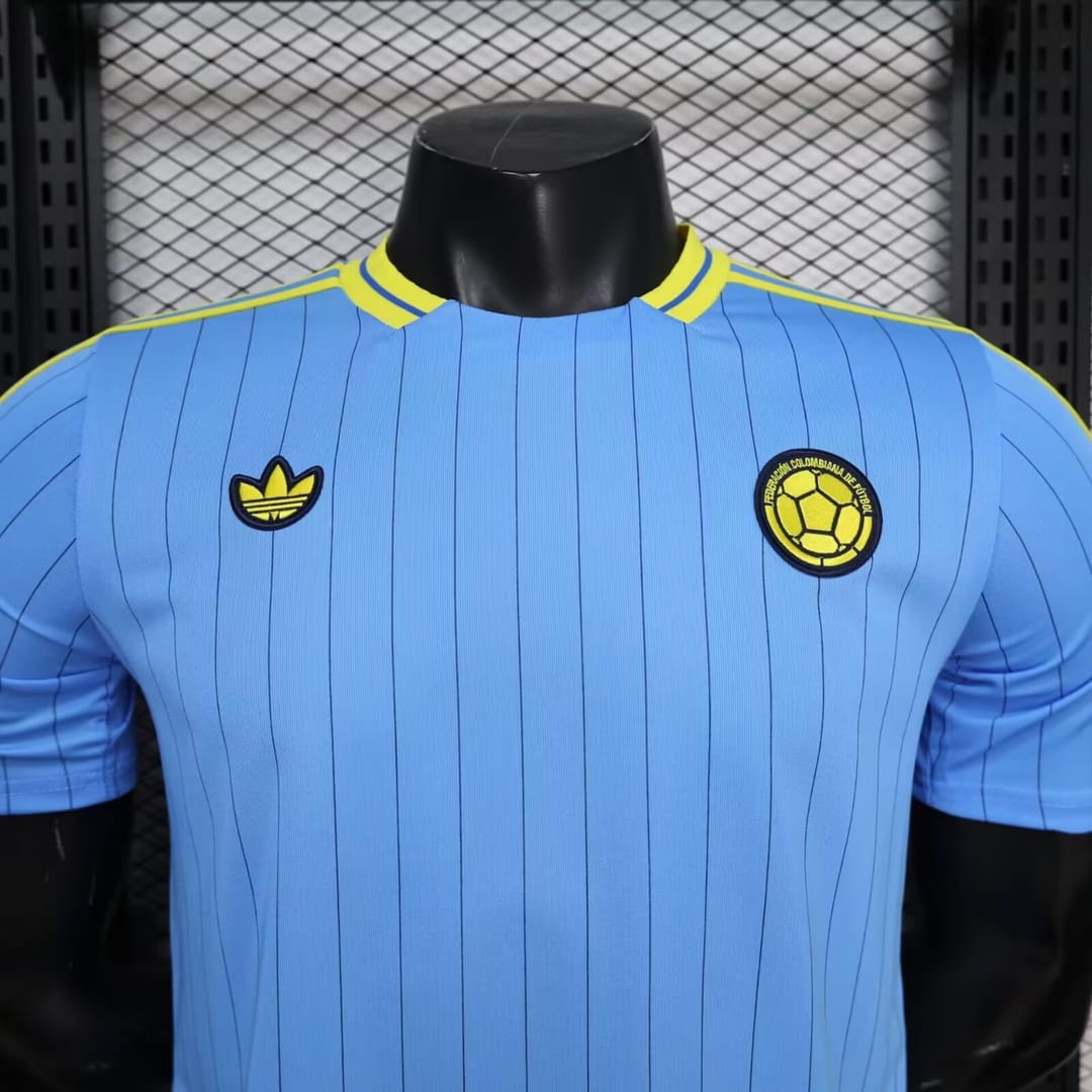 Colombia Authentic Soccer Jersey Terrace Icons Special Edition Shirt World Cup 2026 thumbnail 3