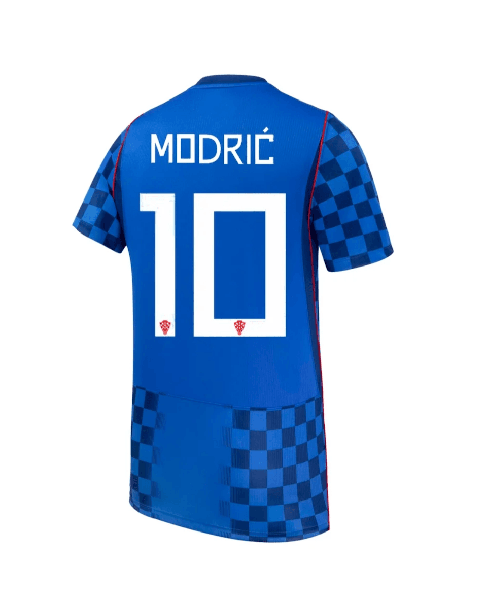MODRIĆ #10 Croatia Soccer Jersey Away Custom Shirt World Cup 2026 thumbnail 1