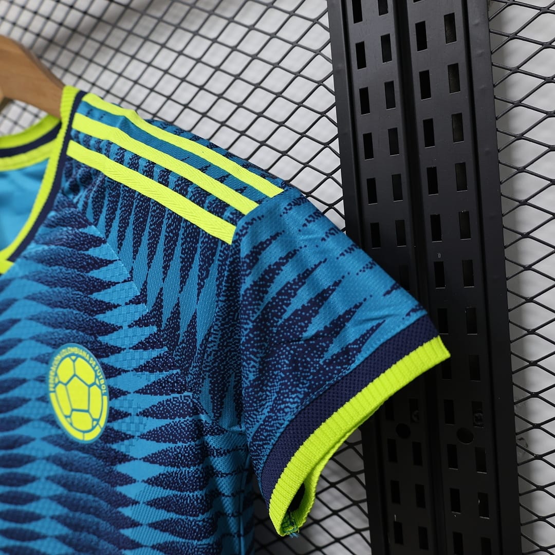 Colombia Authentic Soccer Jersey Women's Away Shirt World Cup 2026 - Player Version thumbnail 7